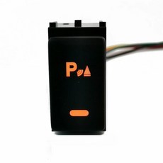 패트롤 티이다 콰슈카이 차량용 미러 히터 레이더 시트 히팅 뷰 스위치 버튼 와이어, 1개, 4. Parking Radar