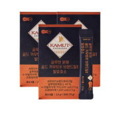 락토온 글루텐분해 골드 카무트 브랜드밀함유 발효효소 30p, 2.5g, 3박스