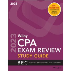 (영문도서) Wiley's CPA 2023 Study Guide: Business Environment and Concepts Paperback, Wiley, English, 9781394155613