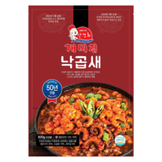 부산 안경희 개미집 낙곱새 밀키트 캠핑요리 술안주 600g 2인분, 1개