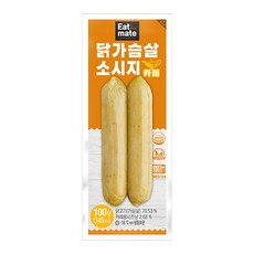 [랭킹닭컴] 잇메이트 닭가슴살 소시지 카레맛, 22개, 100g
