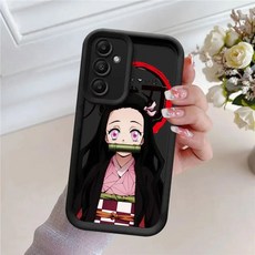 귀멸의칼날 갤럭시케이스 귀칼 삼성 A34 기유 렌고쿠 이노스케 탄지로 A16 젠이츠 폰케이, 캔버스, 하늘