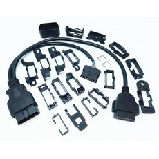 [ 1222700 ] 위즈덤후드 범용 OBD2 스플리터 케이블 언더대시 1수 - 2암 OBDII 조립 GPS 및 트래커 코드 리더용 (1)