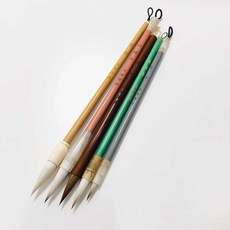 민화붓 세트 서예 채색붓 선긋기 문인화 수묵화 캘리, 1개