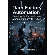 (영문도서)Dark-Factory Automation Zero-Lights Zero-Humans Manufacturing With ROS 3 Paperback, Independently Published, English, 9798243040730