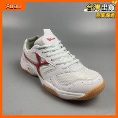 外貿出口日本男女通用透氣網面運動鞋，專業防滑牛筋底乒乓球羽毛球鞋