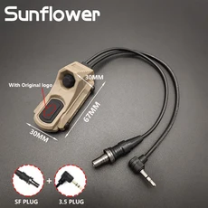 전술 핫 단추 손전등 압력 원격 스위치 키모드 레일, 8. DE SF Plug, 1개