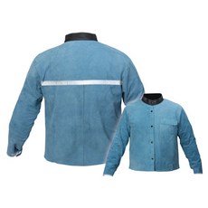 용접용 작업복 카멜로 우피 용접자켓 W101 불똥방지용접자켓 용접작업복 불똥자켓, 기본형 (우피자켓 W101), 1개