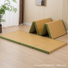 여름 대나무 시원한 낮잠 바닥 쿨매트 수면용 쿨링 논슬립 미끄럼방지, 1cm, 두께 5CM 4단 접이식 120x200