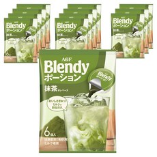 AGF Blendy Ore 檯灣抹茶基底球 6入, 120g, 12個