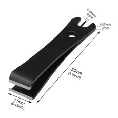 낚시 오프너 가제트 가위 니퍼 다목적 루프 커터 스테인레스 다기능 라인 스틸, A, 1개