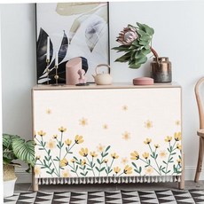 주방가림막커턴 가림막 커튼 가리개 수납장 바란스 120x70cm 79000EA 1EA