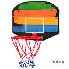 농구 간이 간편 야외용 실내 접이식 미니 농구대 벽걸이 농구골대, 1개, E_밀도 보드 37CM 접이식 프레임 오색