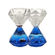 물멍 오일 타이머 다이아몬드 물시계 인테리어 소품, 단일상품1