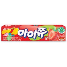 크라운 마이쮸 딸기, 44g, 10개