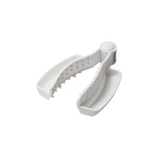 진주 금속 안전 홀더 가드 야채를 잡는 일본제 화이트 Simple use CC-1615, 1개