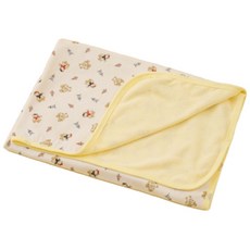 UniBABE優貝比 嬰兒兩用包巾-燈塔熊(粉紅色/黃色) 美麗人生月子中心推薦