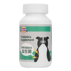 Zippets 吉沛思 犬用益生菌保健顆粒 120G 寵物營養品, 1個, 整腸健胃益菌顆粒120g