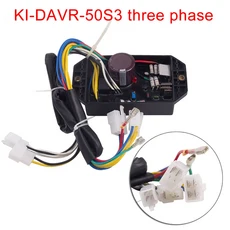 KI-DAVR-150S3 Kipor 브러시 생성기 AVR 자동 전압 조정기 380V 15KW 발전기 안정기 용 삼상 알루미늄 쉘, 01 3 phase 50S3 5KW