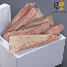 황다랑어 뱃살 중 5KG 원양산 고급 냉동 참치 회 업소용, 1개