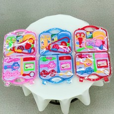 醫生迷你玩具 套裝 兒童過家家 辦家家酒 玩具 BSMI：M74979, 1個, 手提醫生玩具【隨機發出】