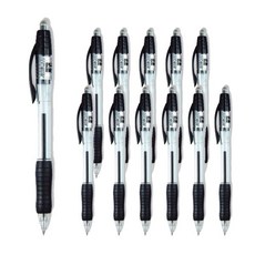 동아 유성펜 애니볼 501 1mm 12p, 흑색, 12개