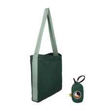 [티켓투더문] 에코백 미디엄 15L 다크그린 제이드그린