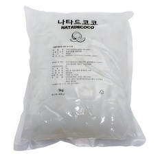 코코넛젤리 8mm 음료용, 1kg, 1개