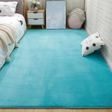 yelltata거실 카페트 방수 미끄럼방지 없음 먼지없는 소프트 침실 러그