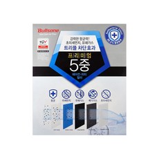 불스원 프리미엄 5중 에어컨 필터 히터필터 공기청정 항균 활성탄 필터 차량용 에어컨필터, 1개, 64번 필터