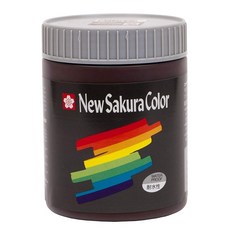 Sakura Craypas 사쿠라크레파스 뉴사쿠라컬러 아크릴 포스터칼라 600ml 고동색 ETPW#17