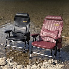 미라클 와이드 낚시의자 민물낚시, 브라운