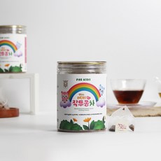 에코프리베 어린이 홍삼 작두콩차 티백 30g (1.5g0ea) 저온 다회 덖음차 [ECOFRIBAE], 2개, 20개입, 1.5g