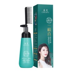 CHUNFU 春芙 一梳直髮膏 柔順護髮 家用DIY 180mL, 1個, 春芙一梳直