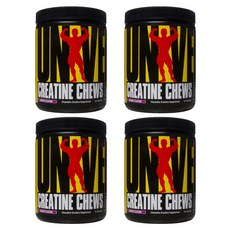 UNIVERSAL NUTRITION 肌酸咀嚼錠 葡萄味, 144 件, 4個