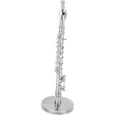 Unomor 미니어처 관악기 플루트 가정 장식용 탁상용 미니 모델 2134860