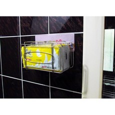 無痕貼片304不鏽鋼衛生紙架 可壓縮設計 隨衛生紙殘量調整 304不鏽鋼 無痕掛勾, 1個, Silver