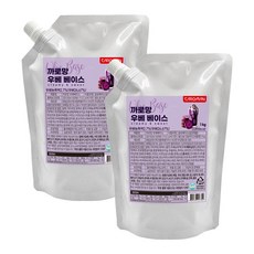 까로망 우베 베이스 1kg 2개세트, 2개