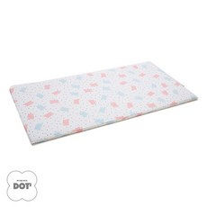 享居DOTDOT 幼兒童天絲床包 (點點繽紛) 60x120 / 70x130cm 防螨抗菌 60支萊賽爾 台灣製, 1個, 70x130cm / 70x120可共用