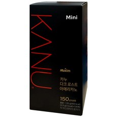 카누 다크 로스트 아메리카노 원두커피스틱, 900mg, 150개입, 1개