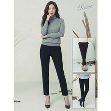 [레이나] 55-99 스와니 스판 보아퍼 밴딩 팬츠