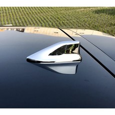 Toyota Camry 9代 車頂造型天線蓋 鯊魚鰭蓋飾貼, 鍍鉻銀