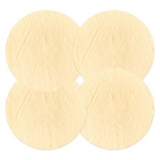 둥근 점토 던지기 천 4pcs 도자기 휠 배트 천 흡수 타월 블랭크 당김 회색 고정 밀도 보드 플라스틱 진흙 기계 액세서리 만들기, 둥근 점토 던지기 천, 4pcs 도자기 바퀴 배트 천