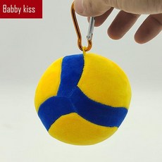 볼 배구공인형 스포츠 소품 선물 기념품, 1개, 스타일 C 1 3 8.5cm