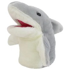 상어 동물구성 손인형 역할놀이 인형극, 1개, 1개