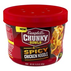 캠벨스 청키 볼 스파이시 치킨 누들 수프, 432g, 1개