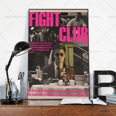 영화 포스터 접착 아트 방수 종이 스티커 커피 하우스 룸 벽장식, F. z7
