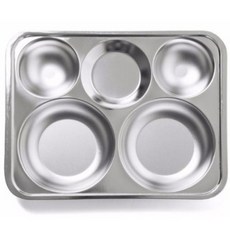 소형 원형3찬 식판 ST 0.4T 작은 41211EA 1(ea), [U6196]ST 식판 원형3찬 소