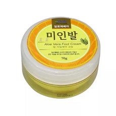 알로에 미인발 발 각질케어 크림 70g, 1개, 1개