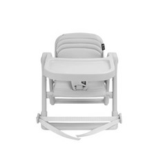 恩寶 APRAMO Flippa 可攜式兩用兒童餐椅 附贈原廠提袋及坐墊, 珍珠灰（霧面款）